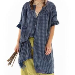 Magnolia Pearl Tuvia Smock Dress in Charlie